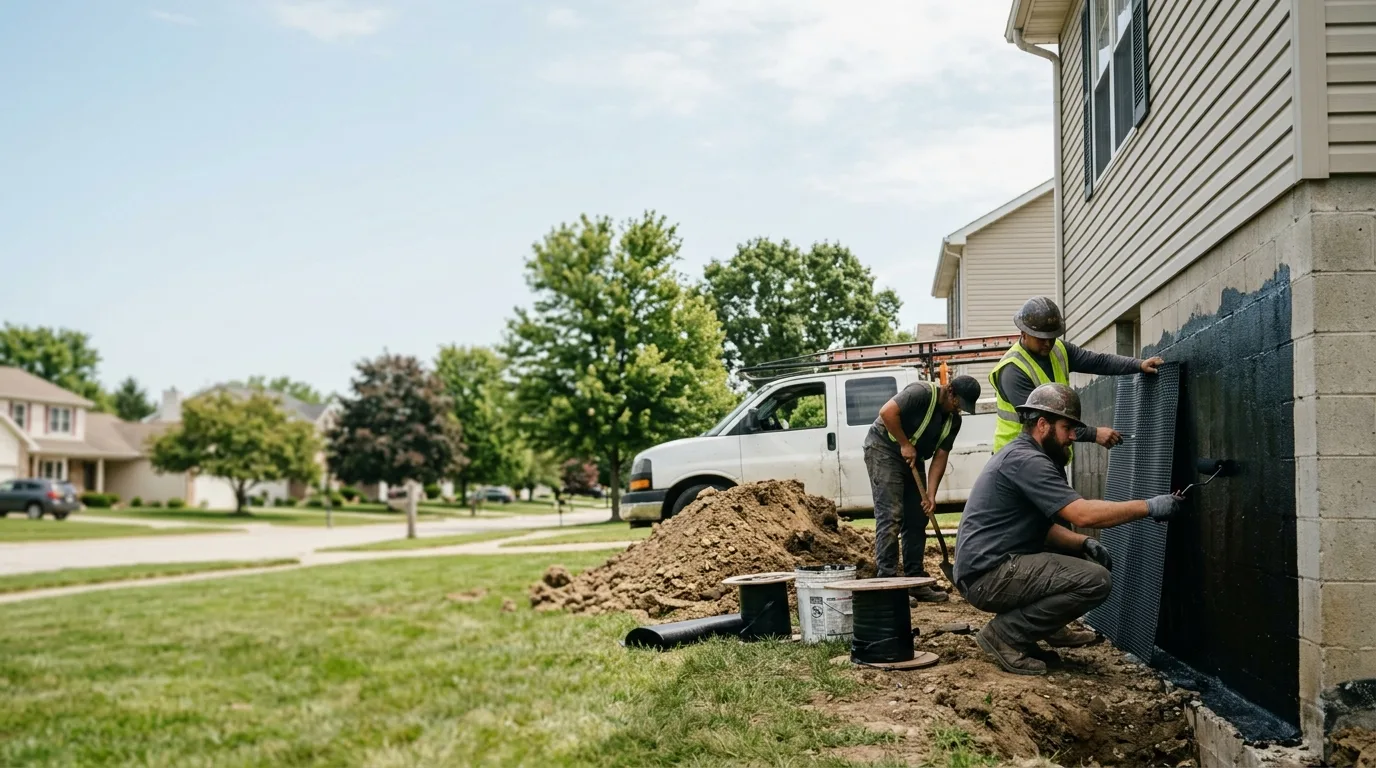 Basement Waterproofing in Metamora, OH near me